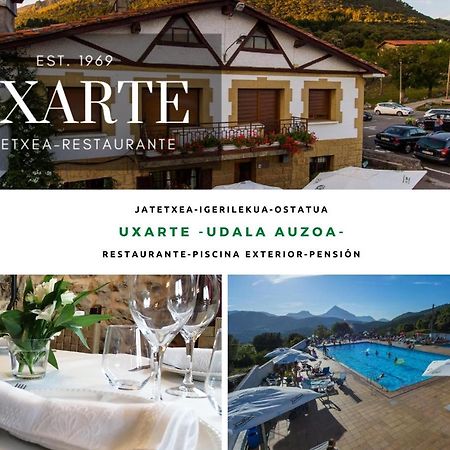 Uxarte -Alojamiento, Restaurante Y Piscinas Arrasate/Mondragon Exterior foto